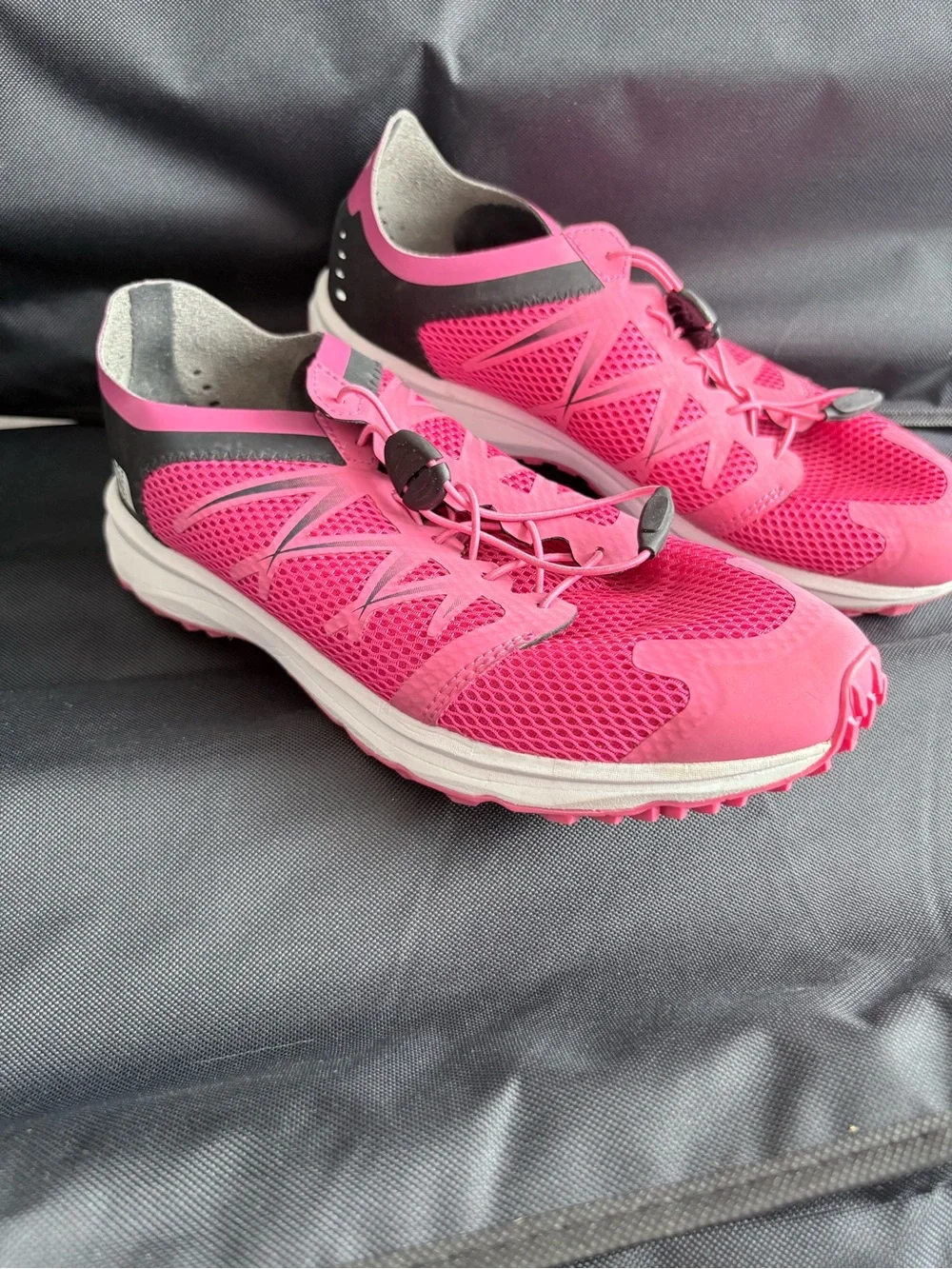 The North Face Women's Hot Pink Mesh Trail Sneakers